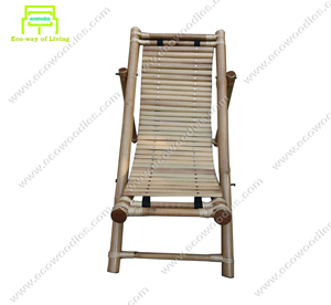 Silla de Playa Plegable de Bambú Tommy Bahama, Moderna, Cómoda y Altamente Resistente, para Jardín, Parque y Uso en Exteriores, Venta al Por Mayor - Product Image 2