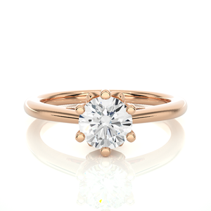 Bague de fiançailles pour femme IGI Ingemco certifiée avec diamants naturels certifiée laboratoire Inde prix de gros - Product Image 1