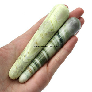 เครื่องนวดคริสตัลโค้งโค้งทำด้วยมือเครื่องนวดพลอยตาเสือด้วยความรักและฮวงจุ้ยโมราโมรา - Product Image 2