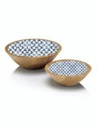 Bol à salade en bois et imprimé poli, échantillon gratuit et eau sûre, avec restaurants à salade faits main et à usage domestique - Product Image 4