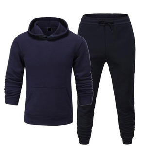 Conjunto Deportivo Personalizado de Alta Calidad para Hombre, Sudadera con Capucha y Pantalones Antiencogimiento de Velour de Secado Rápido, Precio de Fábrica al por Mayor, Ropa para Entrenamiento y Jogging - Product Image 3