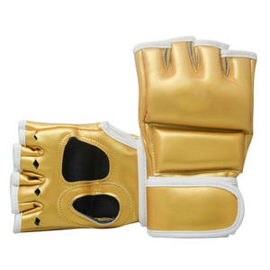 Haute qualité Usine OEM Doigt Court Arts Martiaux Sparring Sanda Boxe MMA Gants Gants De Boxe Pour Adultes - Product Image 5