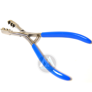 Pinces à extensions de cheveux pour la formation de capsules | Pinces à extensions de cheveux à micro-perles | Outil de sertissage pour extensions de cheveux - Product Image 2