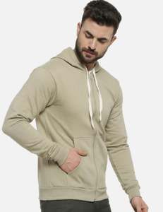 New Fashionable 100%cotton acid wash basics zipper <b>hoodies</b> for men Custom 3D puff printed logo winter casual wear man hoodie - Product Image 5