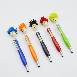 Pena Karakter Kartun Lucu Kawaii yang Laris Manis dengan Rambut, Komik Lucu, dan Stylus Ballpoint Model Mop Top untuk Promosi - Product Image 6
