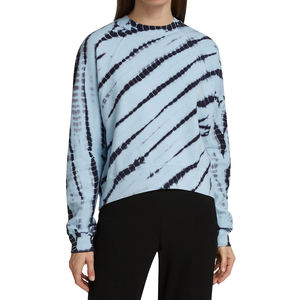 Sudaderas informales transpirables personalizables de nueva moda para mujer, venta al por mayor, diseño de tinte de corbata con logotipo frontal para invierno - Product Image 3