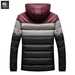 Ready in Stock New <b>Hooded</b> Puffer <b>Jacket</b> Men's <b>Padded</b> Vest Winter <b>Jacket</b> Plus Size Men's <b>Jackets</b> - Product Image 2