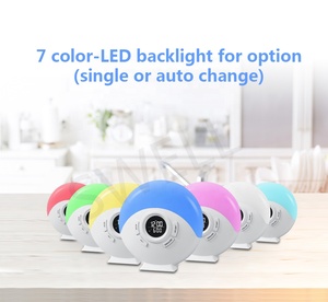 Sveglia <span class=keywords><strong>Digitale</strong></span> con Radio FM, Orologio Elettronico con Sensore Touch, Luce LED Simulante Alba e Tramonto - Product Image 6