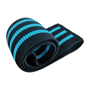 Blue Striped Squat & <b>Booty</b> Exercise Bands-Durable Resistance Bands with Custom Logo Option Wholesale Drop Shipping - Product Image 3