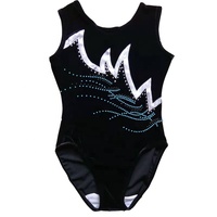 2020 di Vendita calda Custom Design Dancewear Formazione tessuti di velluto Senza Maniche Ginnastica Sublimata body ginnastica ragazze breve