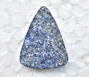 Lapis Lazuli Druzy Cabochon พลอยหลังเบี้ยคุณภาพสูง,สำหรับทำเครื่องประดับอัญมณีแฮนด์เมดรูปทรงตามสั่งหินอัญมณี Lapis Lazuli - Product Image 3