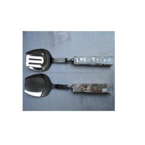 Juego de cubiertos rústicos de acero inoxidable Juego de Cubiertos de diseño vintage elegante para decoración de cocina y mesa Directo de fabricación. - Product Image 4