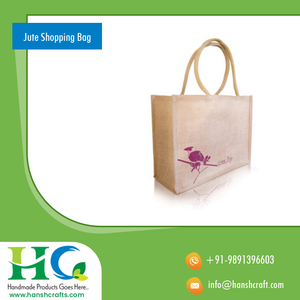 2022 sac de Jute en toile de qualité supérieure le plus vendu pense positif et pense vert sac à provisions promotionnel avec poignée en corde - Product Image 2