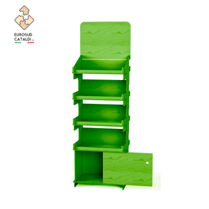 Espositore in legno di qualità superiore Made in Italy in compensato completamente personalizzabile a colori e stampato UV. - Product Image 5