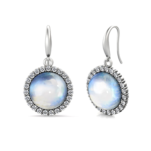 Pendientes colgantes de ópalo de piedra lunar para mujer, joyería Bohemia, joya con estilo de gota para el destino, novedad de 2021 - Product Image 1