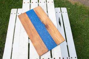 เขียงไม้เรซินสำหรับหั่นเป็นของขวัญสำหรับเครื่องครัวร้านอาหารและทรงสี่เหลี่ยม - Product Image 6