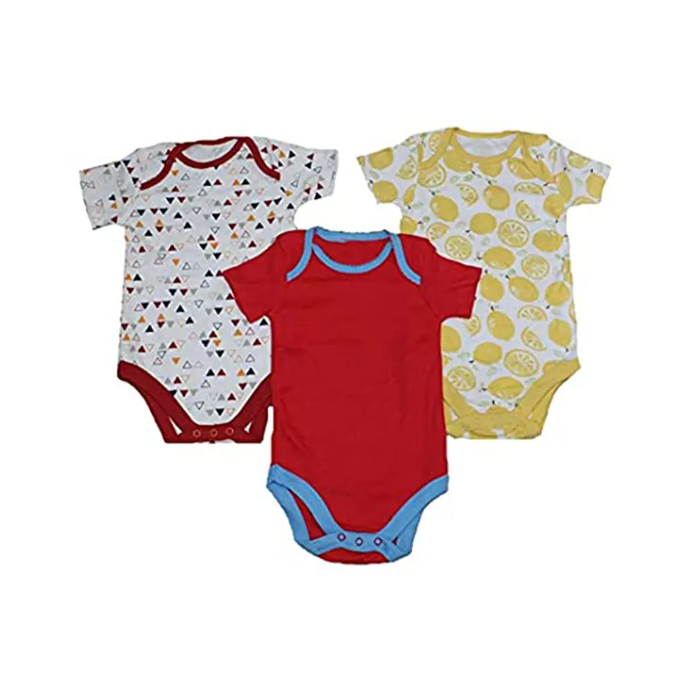 Summer Rompers OEM Service Wholesale Comfortable 100% Cotton Baby Romper