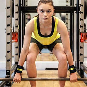 Muñequera de entrenamiento para levantamiento de pesas, envolturas de muñeca para Fitness - Product Image 5