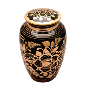 Urnas de cremación de latón de diseño fantástico con urnas de cenizas humanas de tamaño personalizado de Color rosa de calidad de lujo de la India - Product Image 3