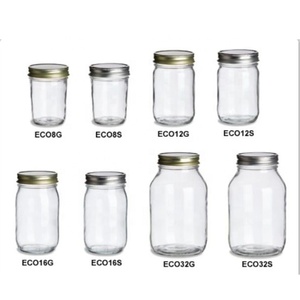 Bocaux Mason en verre à impression personnalisée pour emballage alimentaire de confiture liquide avec qualité de sécurité alimentaire - Product Image 2