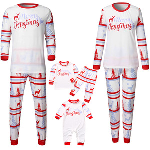 2021 New Year Custom Print Adult and Kids Mommy Daddy and Me <b>Matching</b> Sleepwear <b>Family</b> <b>Christmas</b> <b>Pajamas</b> - Product Image 5