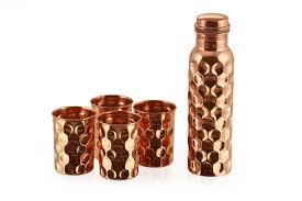 Botella de agua de cobre de diseño moderno, a prueba de fugas, elegante y avanzado, precio al por mayor - Product Image 3