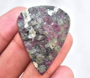 8 cabochons rouges naturels, amples, pour pendentifs de bijoux, cabine - Product Image 4