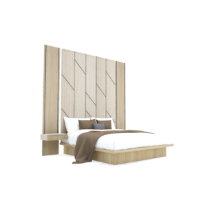 Arion HPL-cabecero de marco de cama moderno, juego de dormitorio minimalista simple, venta al por mayor, OEM, personalizado para casa y hoteles. - Product Image 1