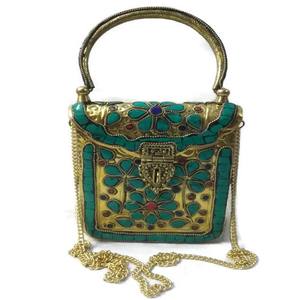 Bolso de Mano Tipo Clutch con Mosaico Metálico para Mujer, Bolsos de Noche con Estilo y Alta Calidad - Product Image 6