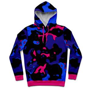 <b>Men's</b> Custom Logo Pullover Sweatshirt with Pockets New Brand Long Sleeve Hooded Top Solid Color for Winter - Product Image 4