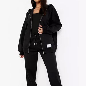 ผู้ผลิตขายส่งชุดวอร์มฤดูหนาวผ้าฝ้าย 100% ทรงเข้ารูป ไซส์พลัส ชุดกีฬาขายาว ชุดวอร์มสั่งตัดไซส์ได้ - Product Image 2