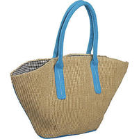 Sac à main pour femmes de haute qualité avec fermeture à double fermeture éclair, élégant, en jute, nouveau design, couleur et logo personnalisables, deux sangles, motif à pois