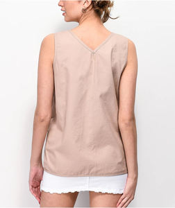 Chaleco de mujer superventas, diseño personalizado, cierre de cremallera, transpirable, secado rápido, ajuste cómodo, ropa exterior informal, Top directo - Product Image 6