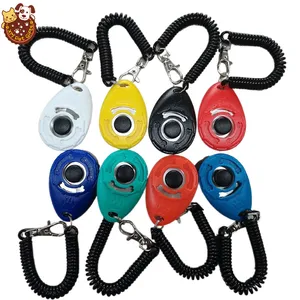 Dog Training Clicker with Wrist Strap - OYEFLY Durable Lightweight Easy to Use, Pet Training Clicker for Cats Puppy Birds Horses