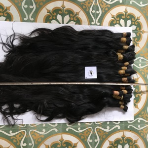 Vendeurs de cheveux alignés avec des cuticules vierges non transformées, vente en gros de cheveux vietnamiens Remy 100 en vrac de cheveux humains vietnamiens - Product Image 4