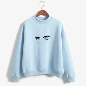 OEMHigh Quality Lounge Organic Cotton Knitted <b>Sweat</b> <b>Set</b> Women Casual Oversized Pullover Sweatshirt - Product Image 1