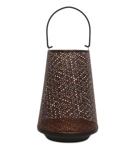 Linterna jali de metal decorativa hecha a mano, para decoraciones de boda y festivales, marroquí, nueva - Product Image 2