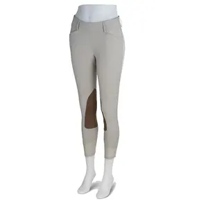 Plus Size Horse Riding Tights OEM Custom Best Quality Breeches Adult Denim Silicone Breeches Riding Pants Equestrian Pants