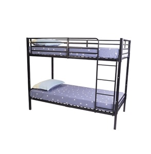 Bed Modern Metal Iron Frame Bed Hotel Furniture Light Luxury Bed New Seasons Price Refugee Price - Product Image 2