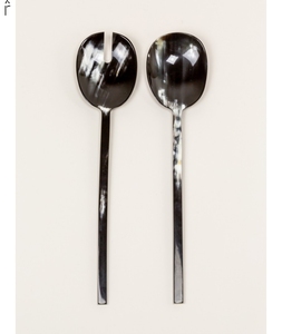 Cuillère en corne de buffle et coquillage de qualité supérieure, forme de manche au design unique, produit en promotion pour cadeau - Product Image 6
