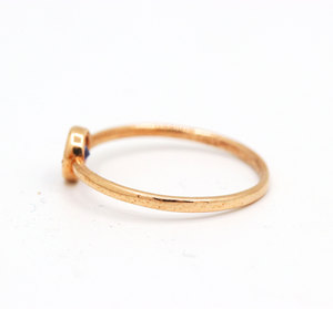 แหวนพลอยแทนซาไนต์ชุบทองคำแท้จากธรรมชาติ Memoria Jewels เงินแท้ 925 เครื่องประดับทำมือ ขายส่ง รับรองคุณภาพ - Product Image 3