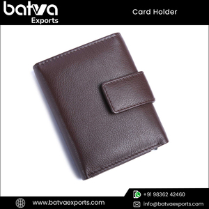 Bán buôn cao cấp chất lượng da chính hãng chủ thẻ/trường hợp với thiết kế hợp thời trang & RFID bảo vệ nhu cầu rất lớn cho thẻ tín dụng - Product Image 3