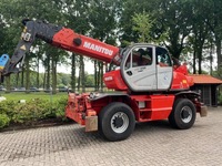 2015 Manitou MRT 2550 Plus Privilege Elektrikli Motorlu 1.5 Ton Yük Kapasiteli Çelik Kauçuk Tekerlekli Kolay Taşınabilir El Transpaleti
