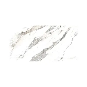 Statuario หินอ่อนสีขาว HD ที่มีคุณภาพสูงการออกแบบกระเบื้องพอร์ซเลนจากอินเดียที่มีช่วงราคาที่แข่งขัน600x1200mm - Product Image 1