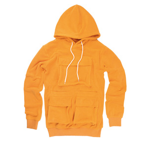 Custom Logo Men's Latest Design 100% <b>Polyester</b> <b>Hoodies</b> With Pockets - Product Image 4