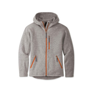 Moda poliéster/algodón polar con capucha hombres gris cremallera bolsillos verano transpirable ecológico gimnasio Sudadera con capucha - Product Image 1