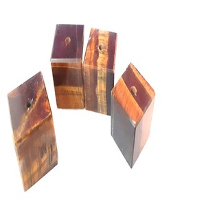 Bloque de cristal de ojo de tigre Natural, soporte de incienso, amatista, cuarzo rosa, jaspe, curación, decorativo, Feng Shui, Reiki, piedra preciosa - Product Image 1