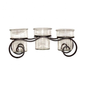 Exotic Handcrafted Metal Planter - Product Image 1