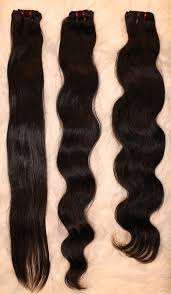 Paquete de Cabello Indio Liso Virgen Remy Negro Natural de 10-34cm de Longitud con Doble Trama a Máquina - Product Image 4