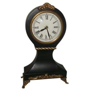 Wood & <b>Metal</b> Combination Antique Table <b>Clock</b> for Bedroom, Living Room, Office Fashionable and Modern Antique Design Table <b>Clock</b> - Product Image 1